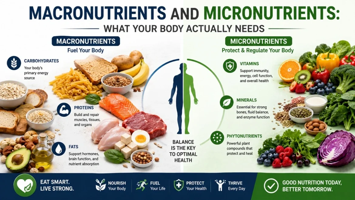 Macronutrients And Micronutrients What Your Body Actually Needs