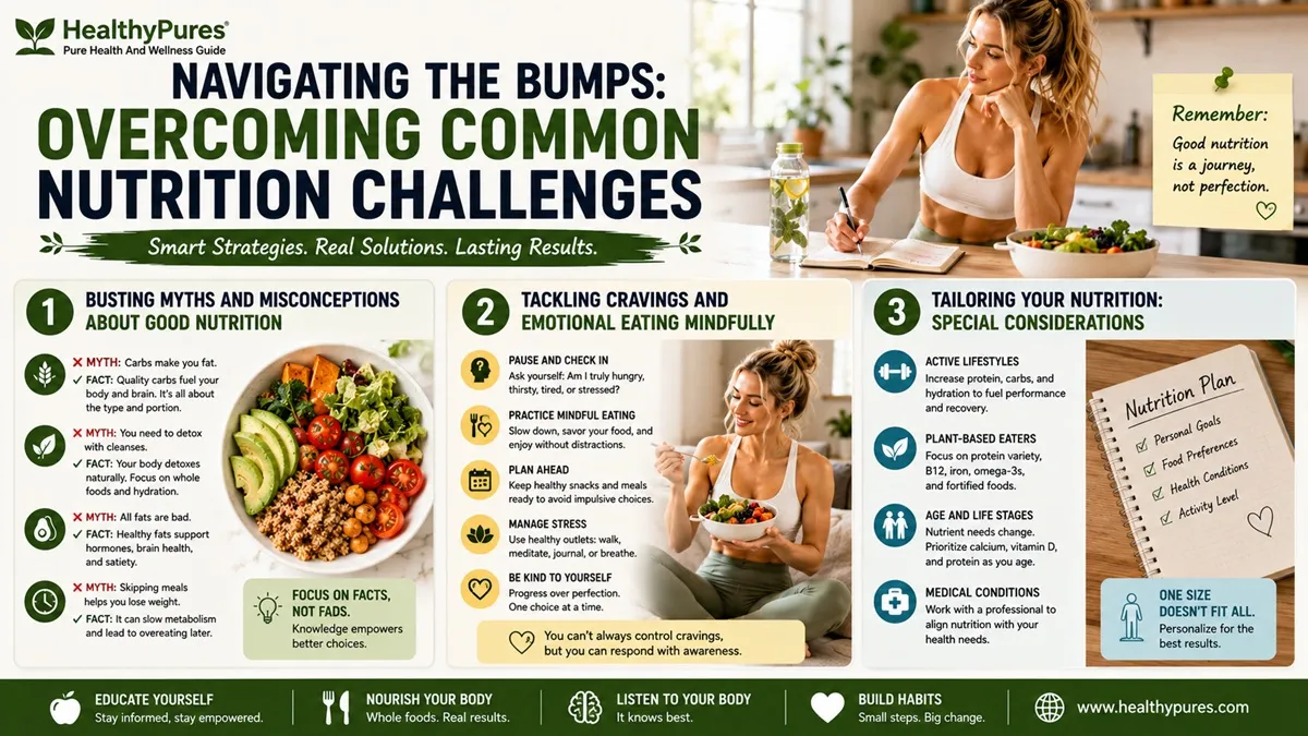 Navigating The Bumps Overcoming Common Nutrition Challenges