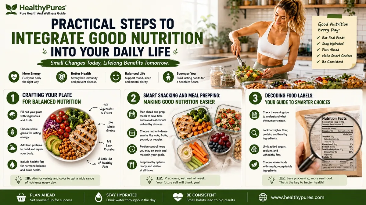 Practical Steps To Integrate Good Nutrition Into Your Daily Life