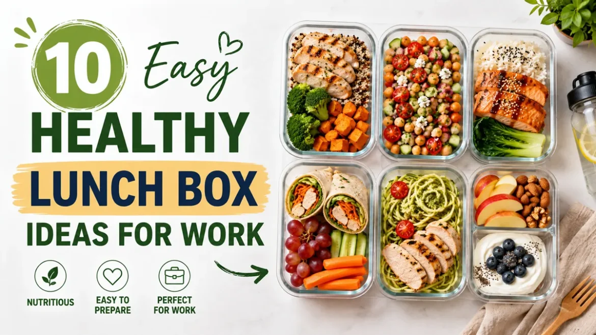 10 Easy Healthy Lunch Box Ideas For Work