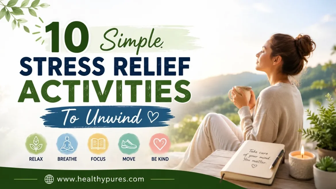 10 Simple Stress Relief Activities To Unwind