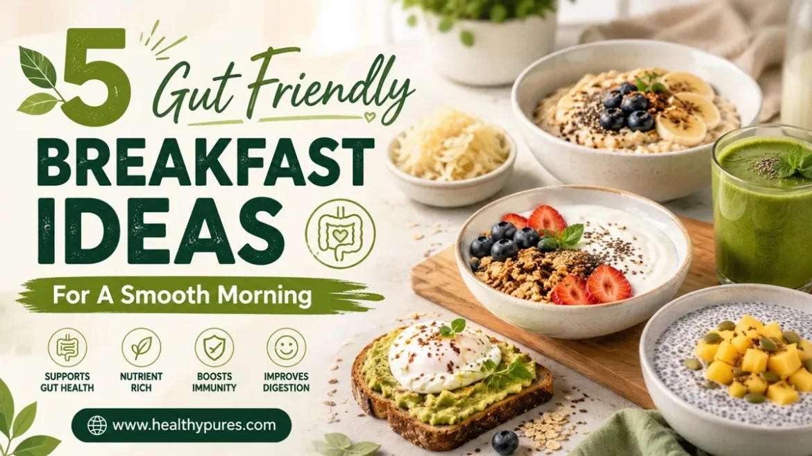 5 Gut Friendly Breakfast Ideas For A Smooth Morning