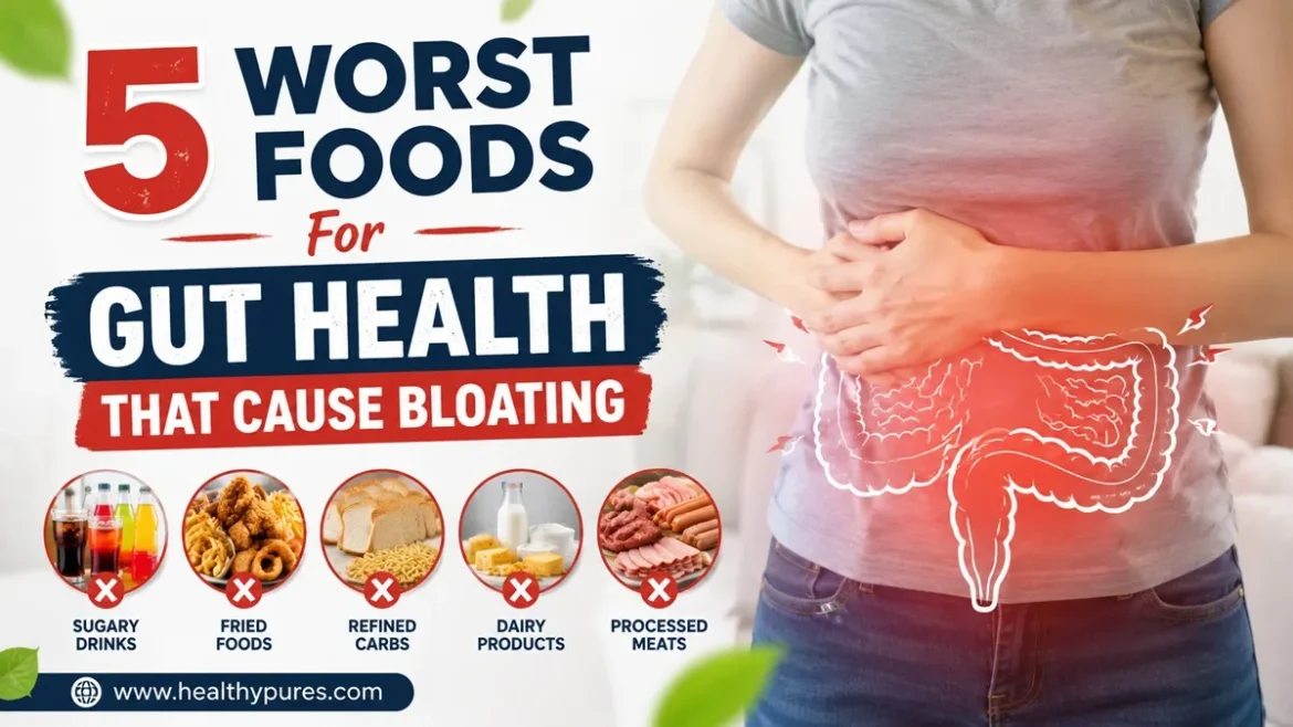 5 Worst Foods For Gut Health That Cause Bloating
