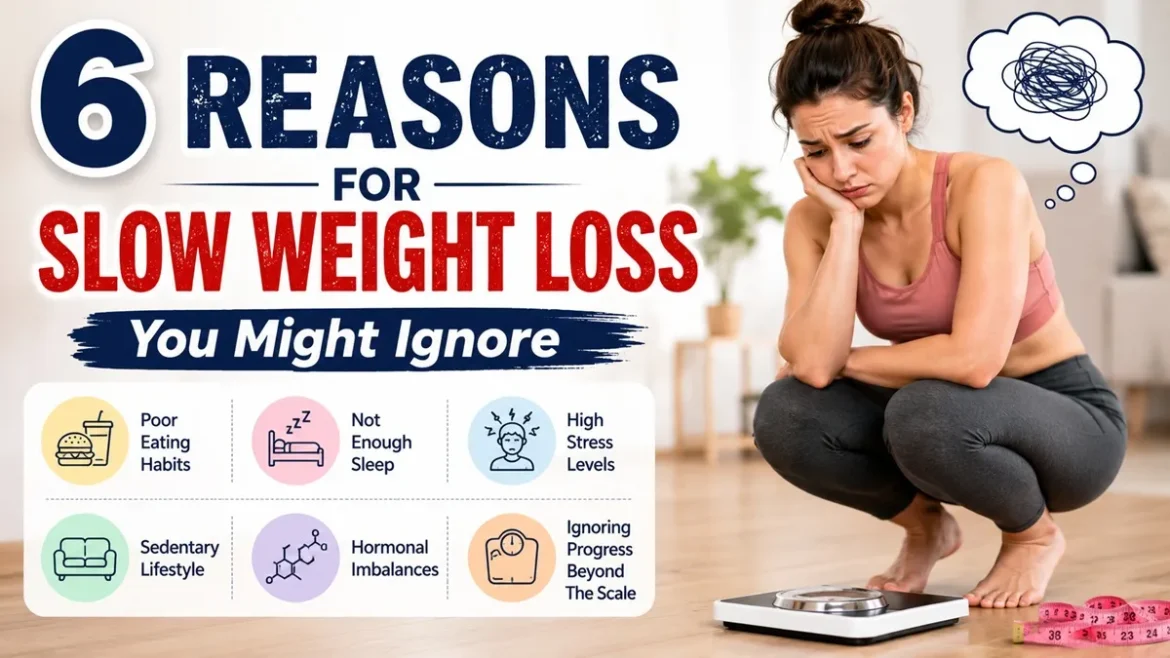 6 Reasons For Slow Weight Loss You Might Ignore