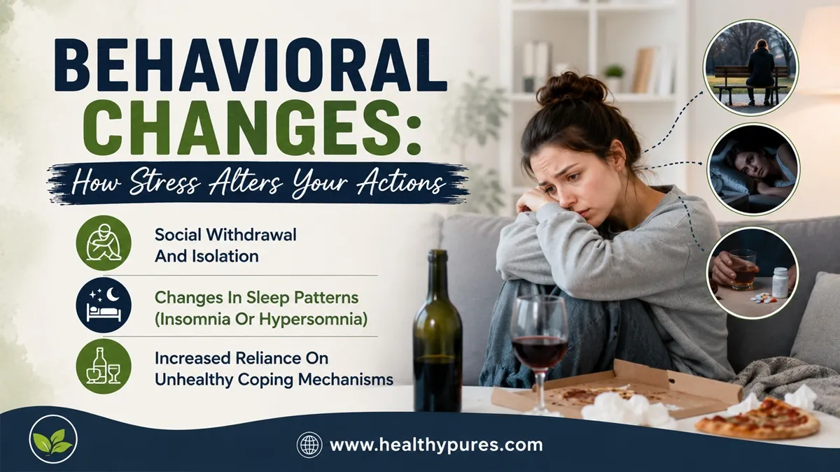 6 Warning Signs Of Chronic Work Stress To Watch For 5 Behavioral Changes How Stress Alters Your Actions