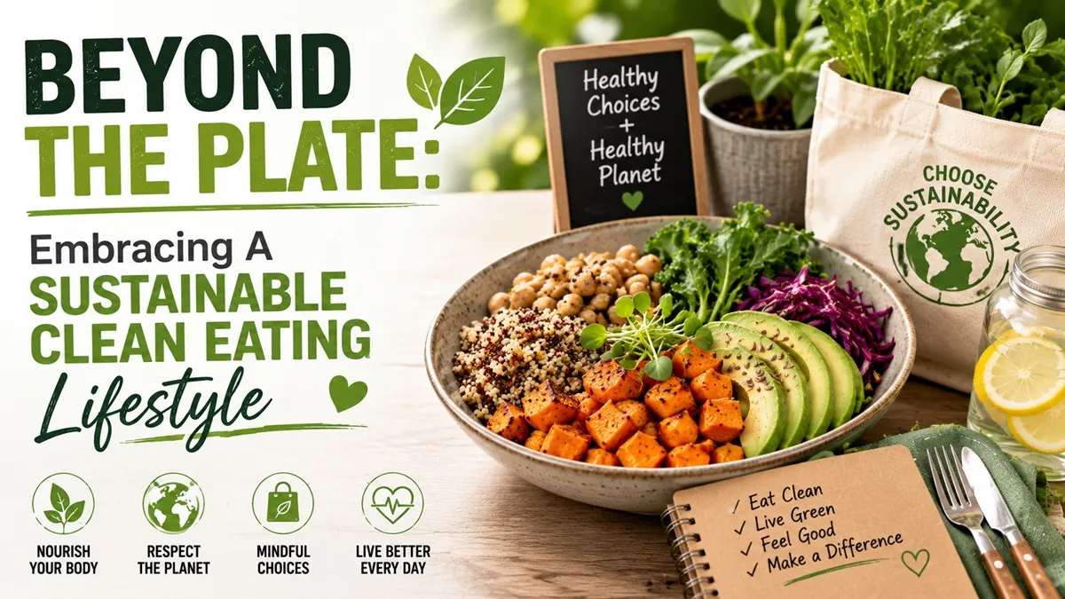 Beyond The Plate Embracing A Sustainable Clean Eating Lifestyle