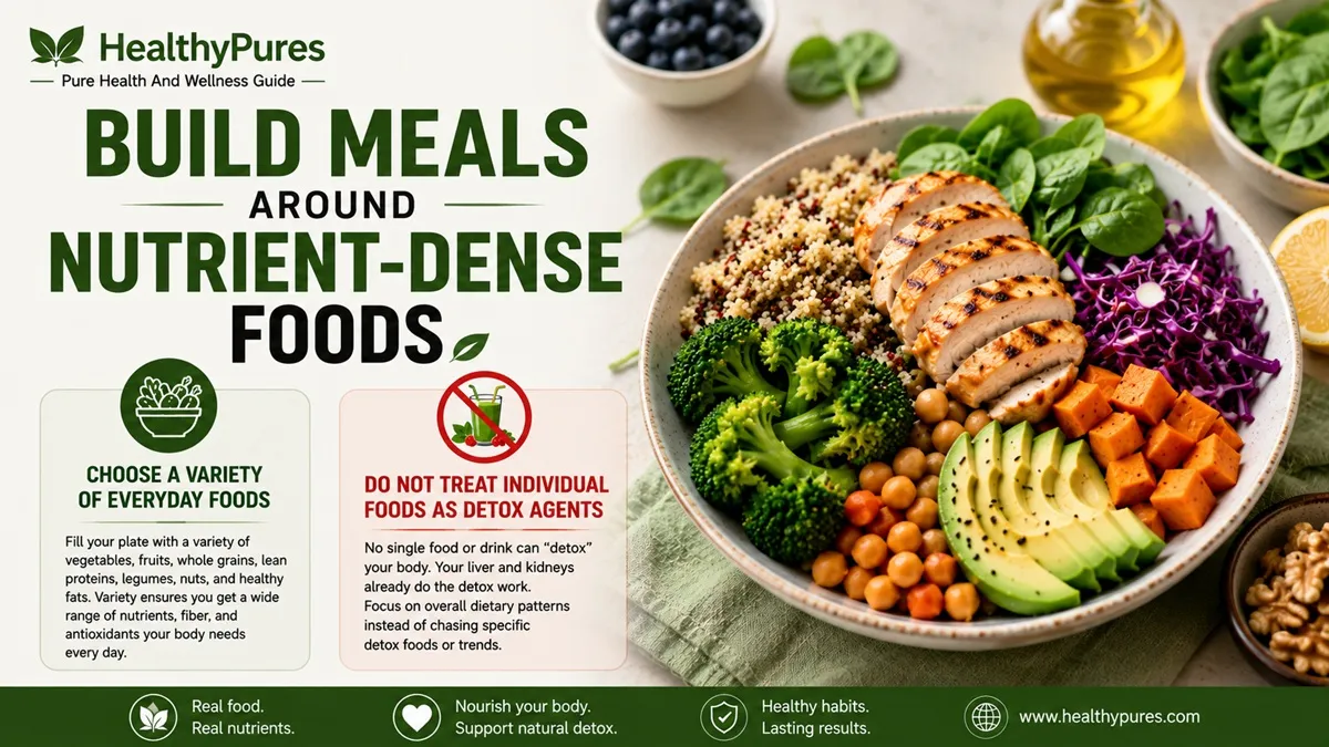 Build Meals Around Nutrient-Dense Foods