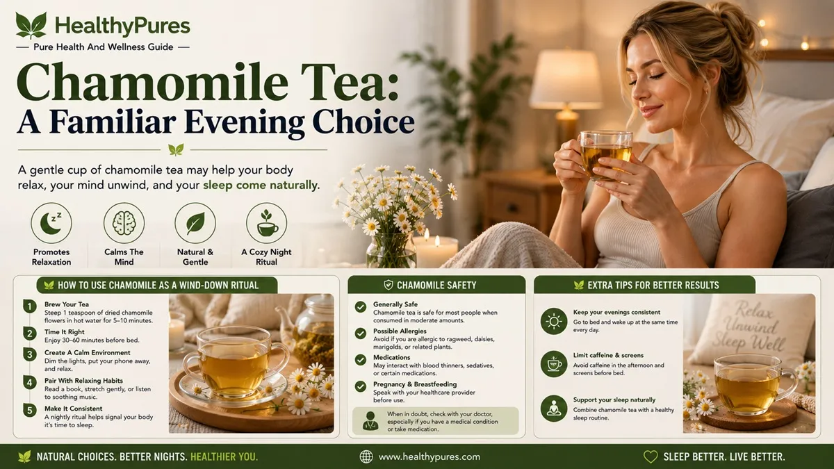 Chamomile Tea A Familiar Evening Choice