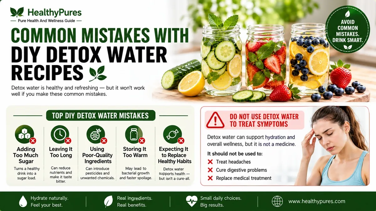 DIY Detox Water Recipes: Refresh Your Body Daily 11 Common Mistakes With DIY Detox Water Recipes