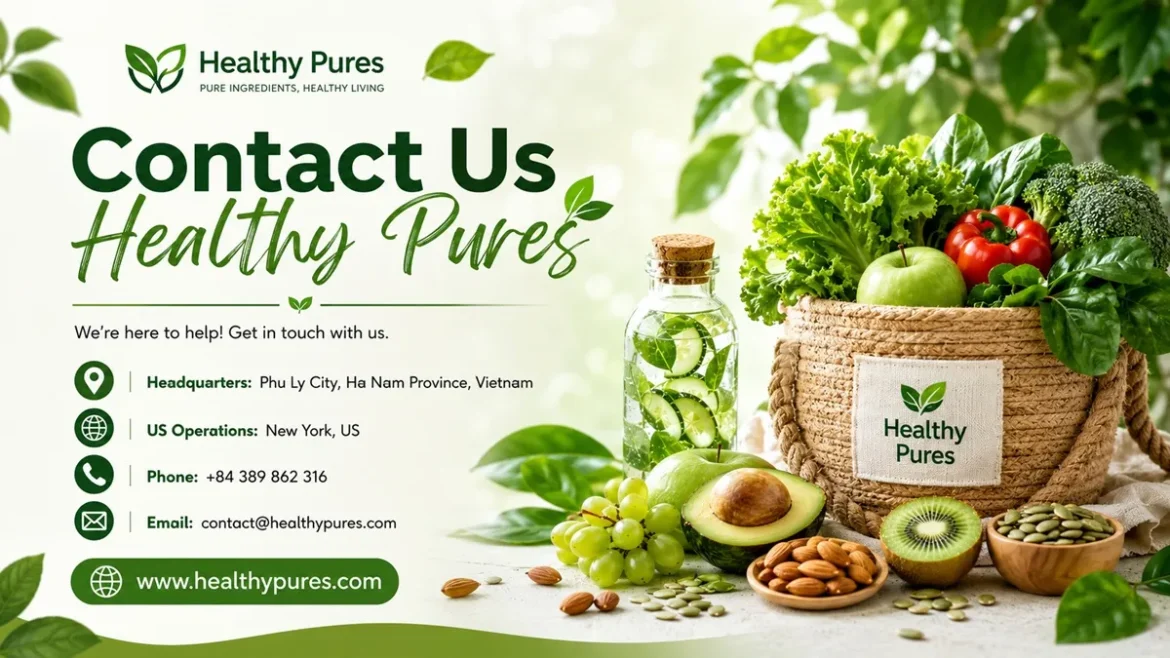 Contact Us Healthy Pures