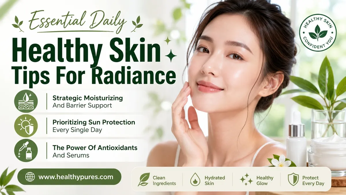 Essential Daily Healthy Skin Tips For Radiance