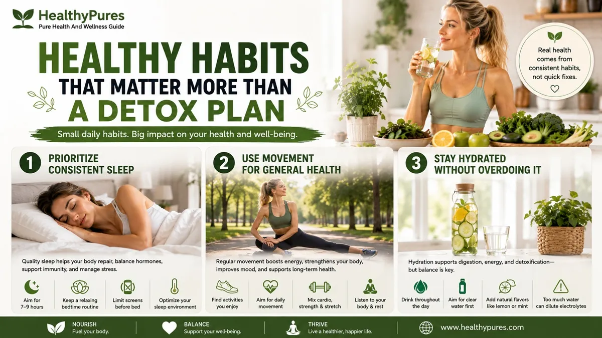 Healthy Habits That Matter More Than A Detox Plan