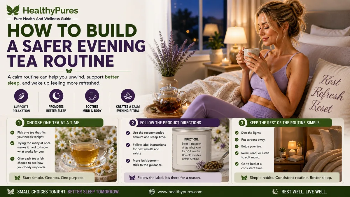 How To Build A Safer Evening Tea Routine