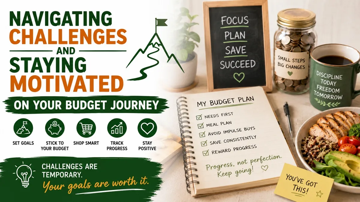 Navigating Challenges And Staying Motivated On Your Budget Journey
