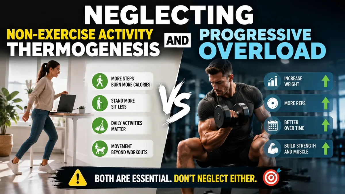 Neglecting Non-Exercise Activity Thermogenesis And Progressive Overload