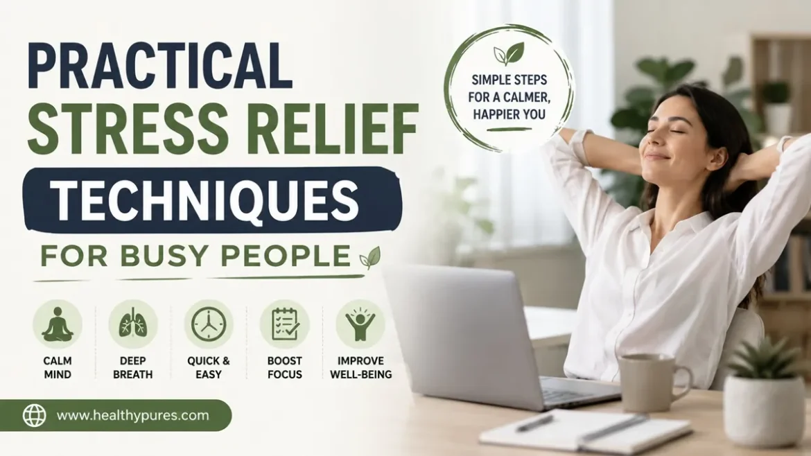 Practical Stress Relief Techniques For Busy People