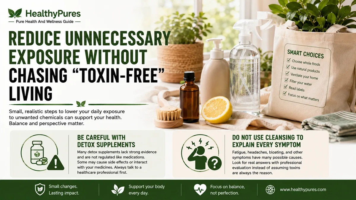 Reduce Unnecessary Exposure Without Chasing “Toxin-Free” Living