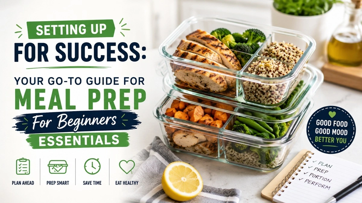 Setting Up for Success Your Go-To Guide For Meal Prep For Beginners Essentials