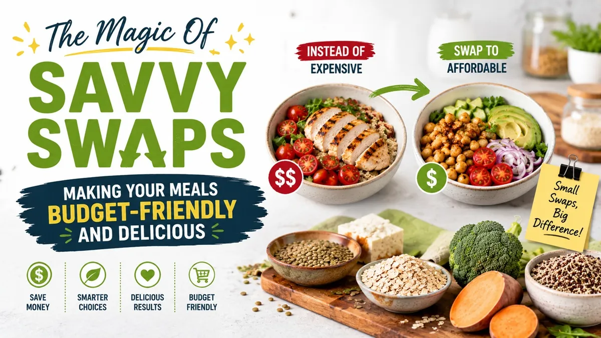 10 Affordable Clean Eating Recipes That Taste Like Cheat Meals 4 The Magic Of Savvy Swaps Making Your Meals Budget-Friendly And Delicious