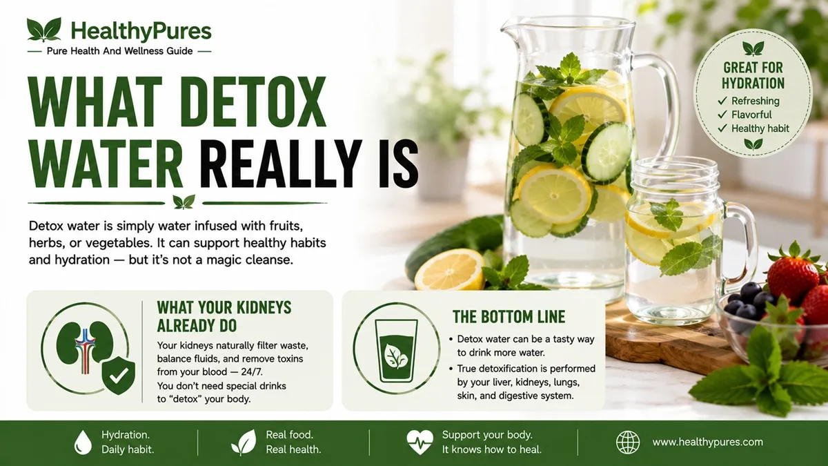 DIY Detox Water Recipes: Refresh Your Body Daily 4 What Detox Water Really Is