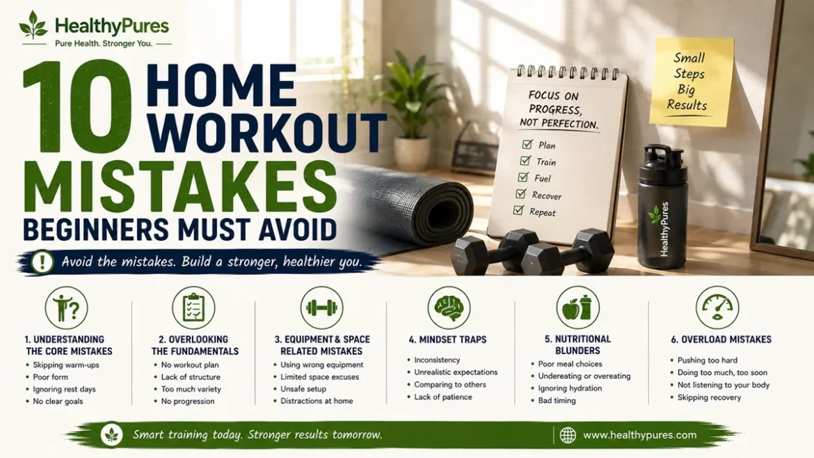 10 Home Workout Mistakes Beginners Must Avoid