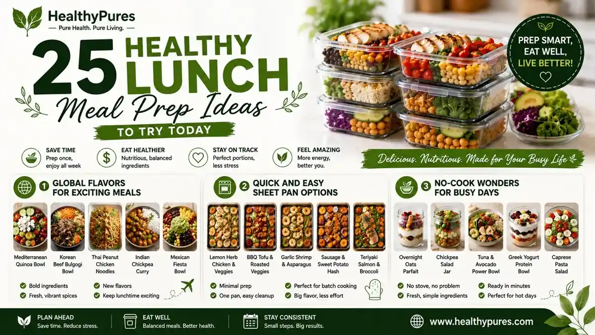 25 Healthy Lunch Meal Prep Ideas To Try Today