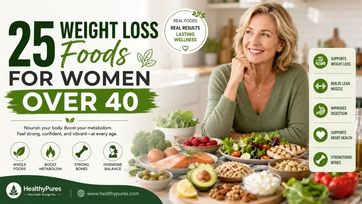 25 Weight Loss Foods For Women Over 40
