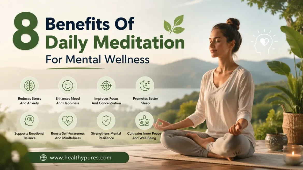 8 Benefits Of Daily Meditation For Mental Wellness