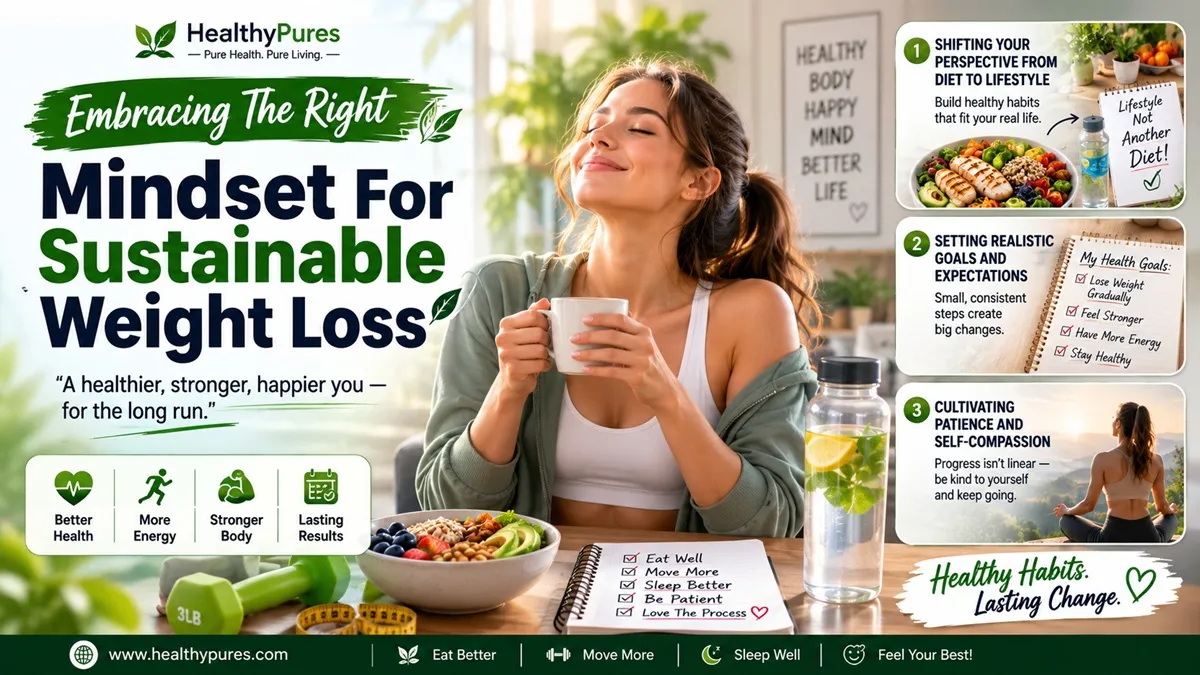 Embracing The Right Mindset For Sustainable Weight Loss