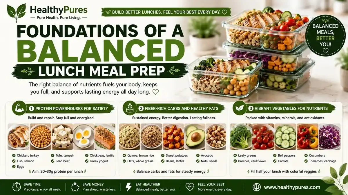 Foundations Of A Balanced Lunch Meal Prep