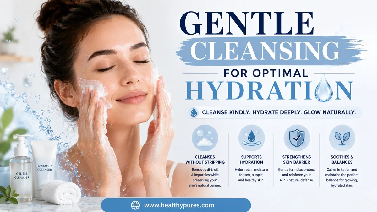 Gentle Cleansing For Optimal Hydration