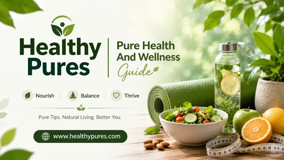 Healthy Pures Pure Health And Wellness Guide Healthy Pures