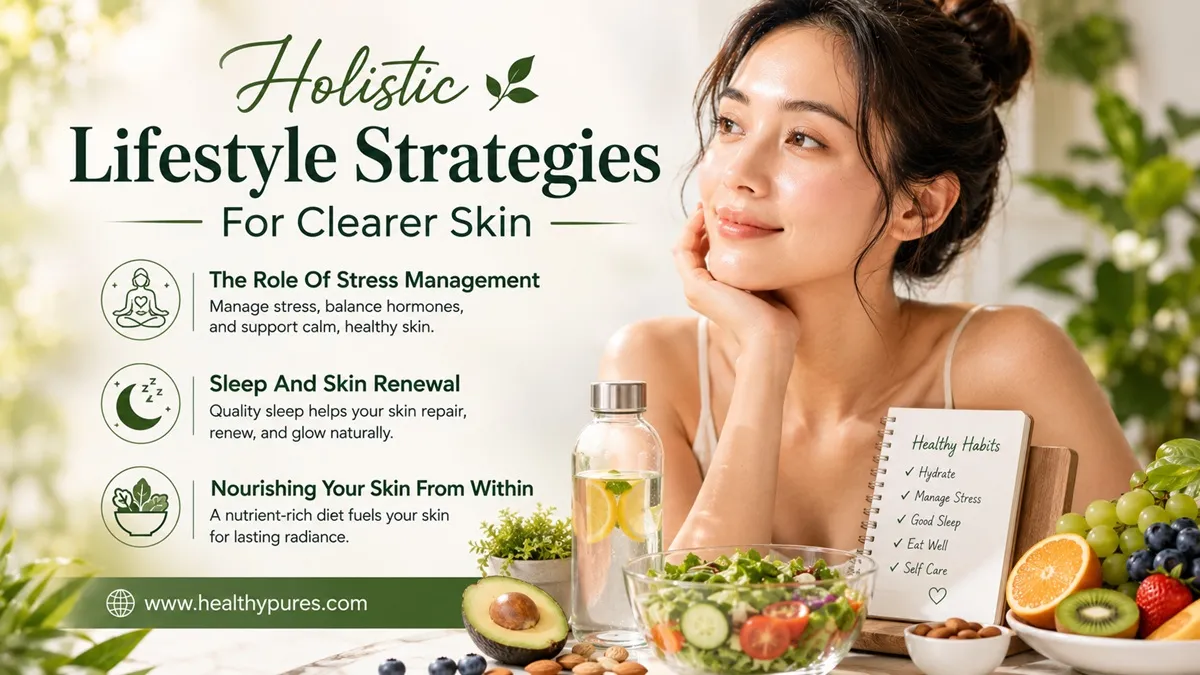 Holistic lifestyle habits that support skin health