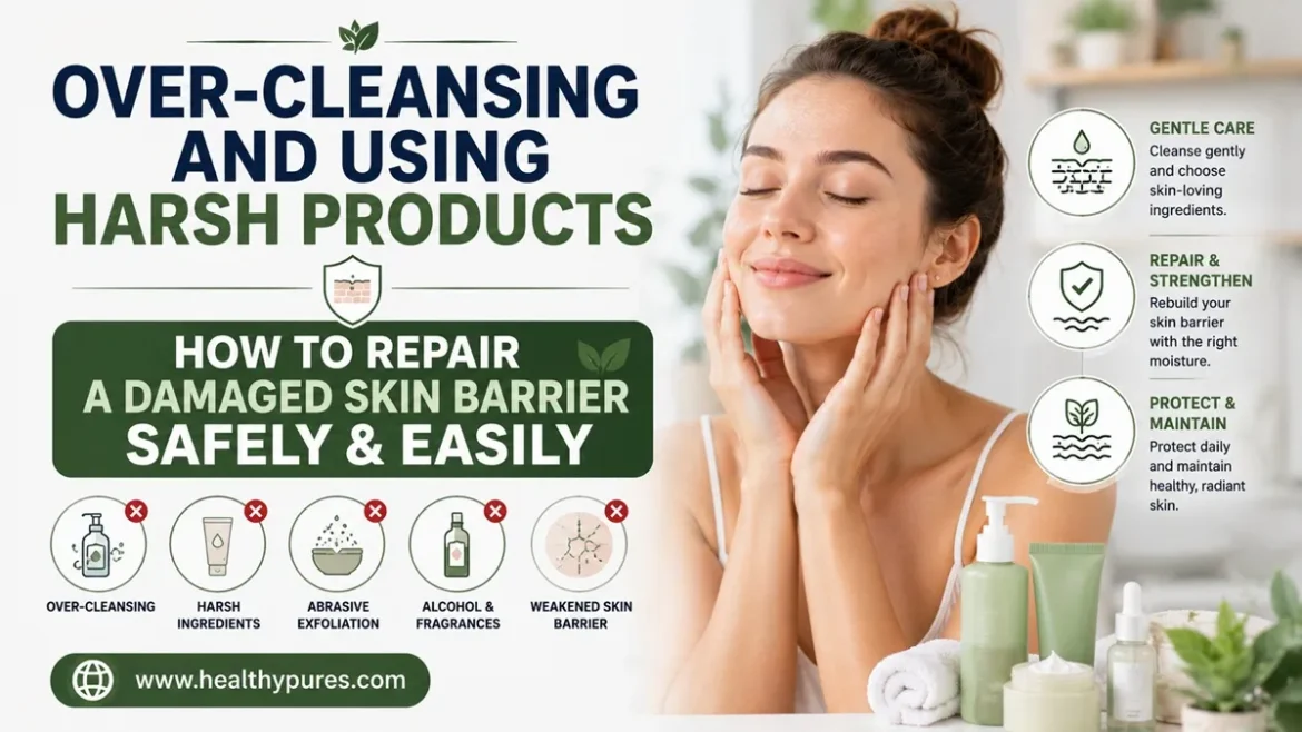 How To Repair A Damaged Skin Barrier Safely & Easily