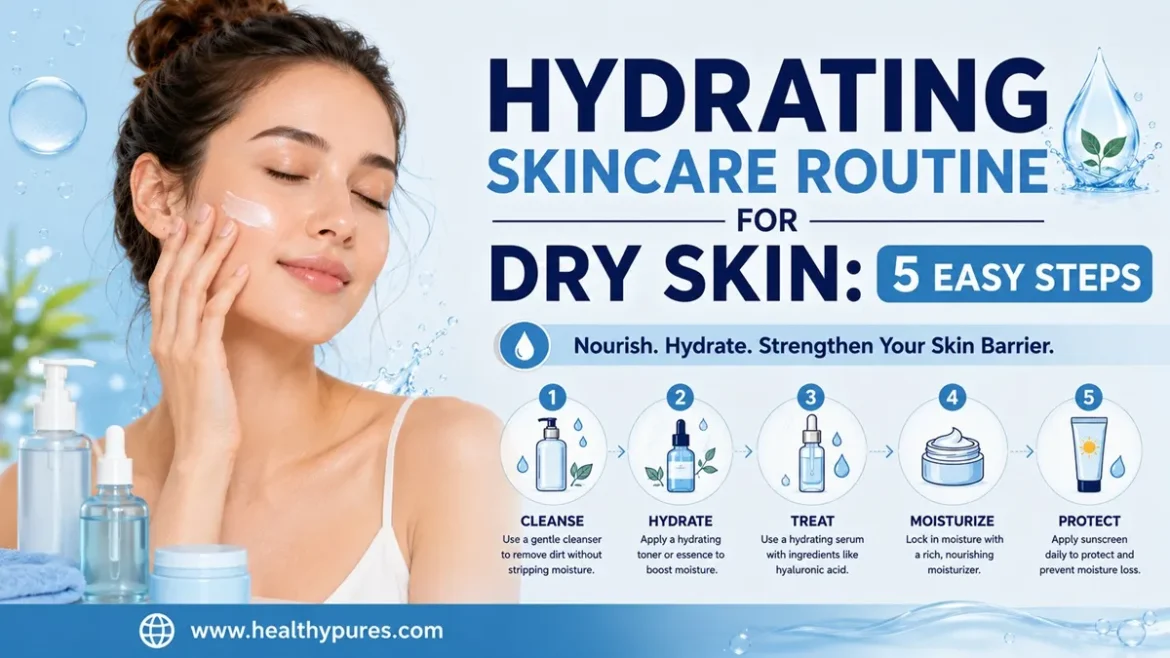 Hydrating Skincare Routine For Dry Skin 5 Easy Steps