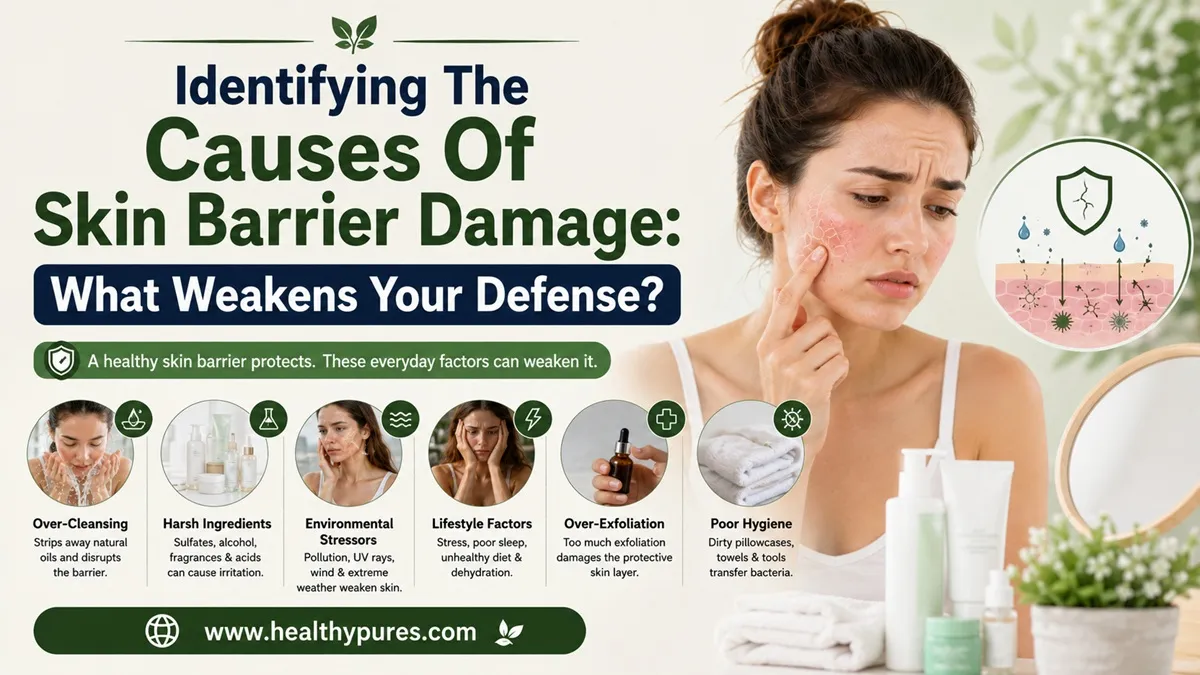 Identifying the causes of skin barrier damage and common triggers