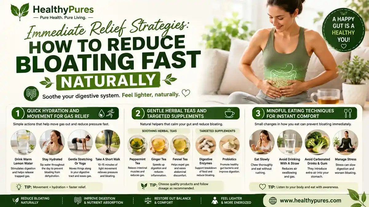 Immediate Relief Strategies How To Reduce Bloating Fast Naturally