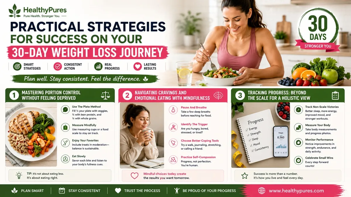 Practical Strategies For Success On Your 30-Day Weight Loss Journey