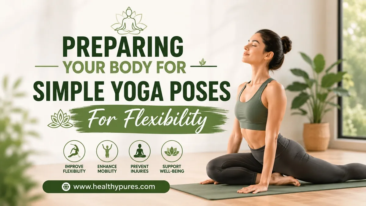 Preparing a safe floor space for a gentle yoga session