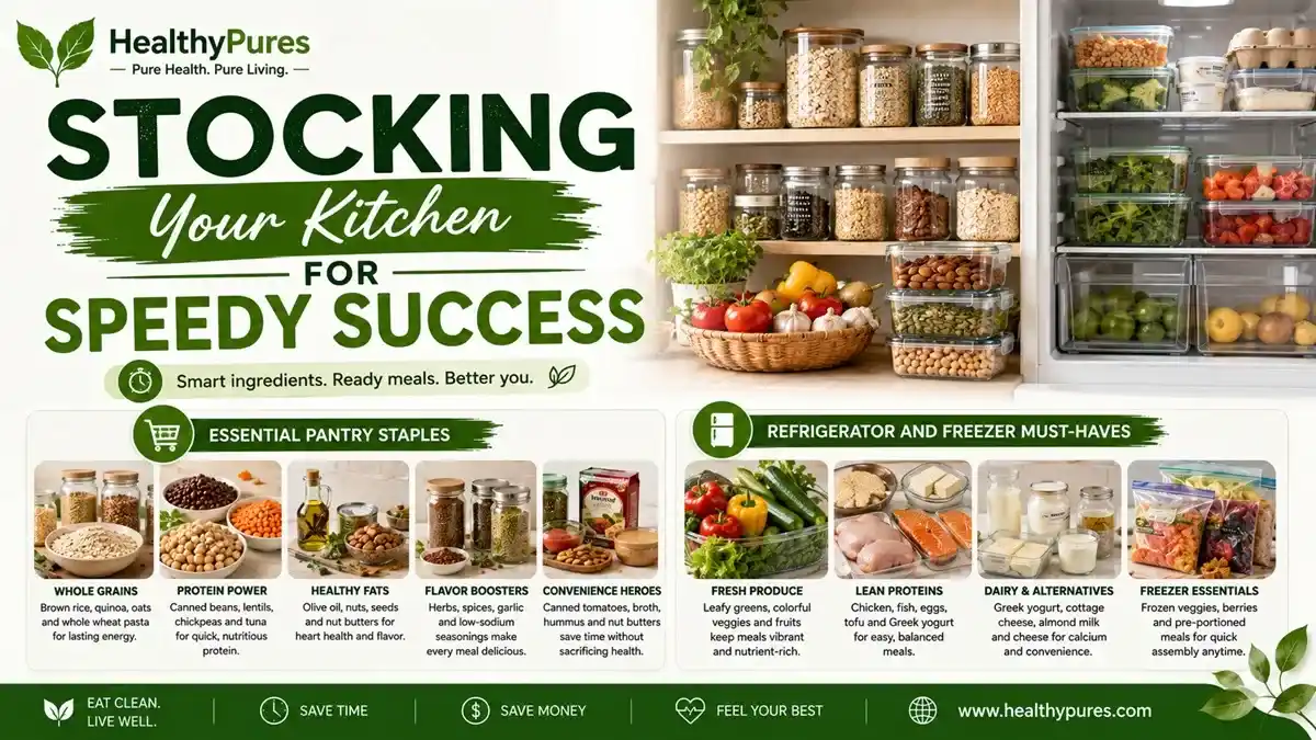 Stocking Your Kitchen For Speedy Success
