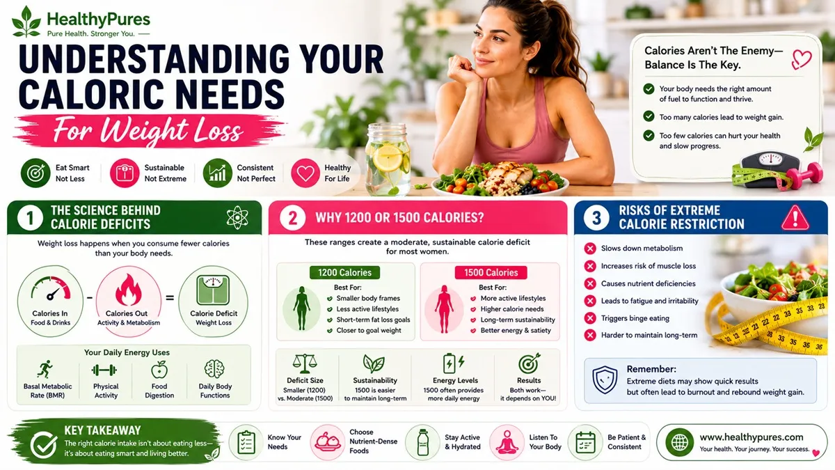 1500 vs 1200 Calorie Weight Loss Meal Plan 4 Understanding Your Caloric Needs For Weight Loss