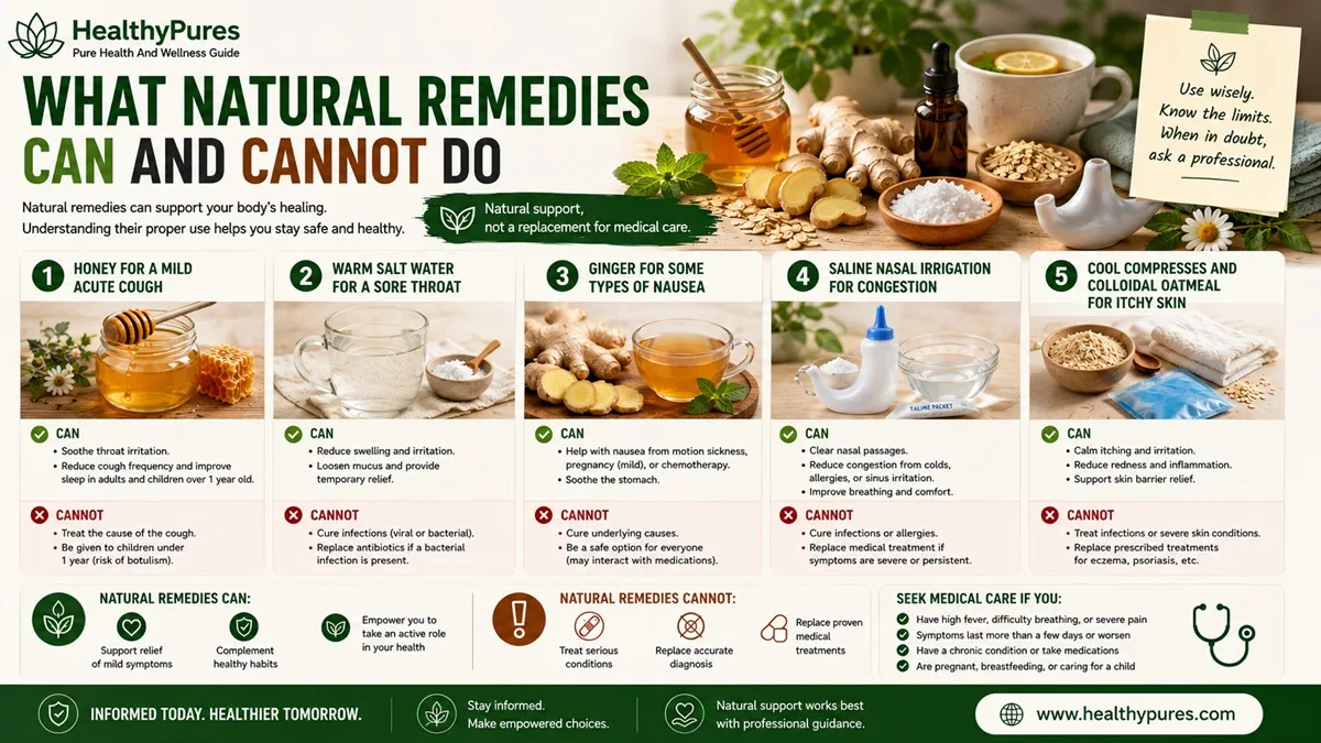 What Natural Remedies Can And Cannot Do