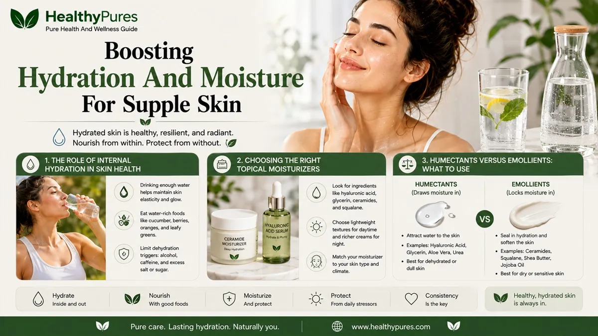 Boosting Hydration And Moisture For Supple Skin