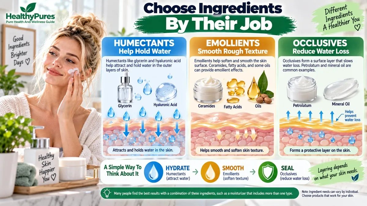 Choose Ingredients By Their Job