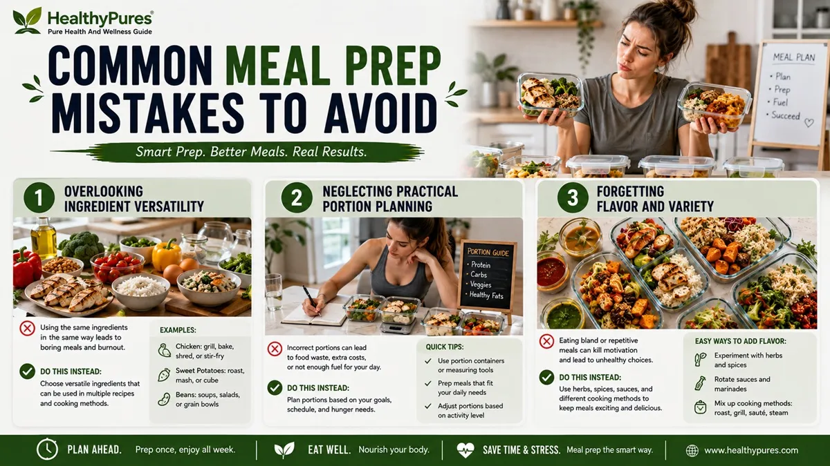 Common Meal Prep Mistakes To Avoid