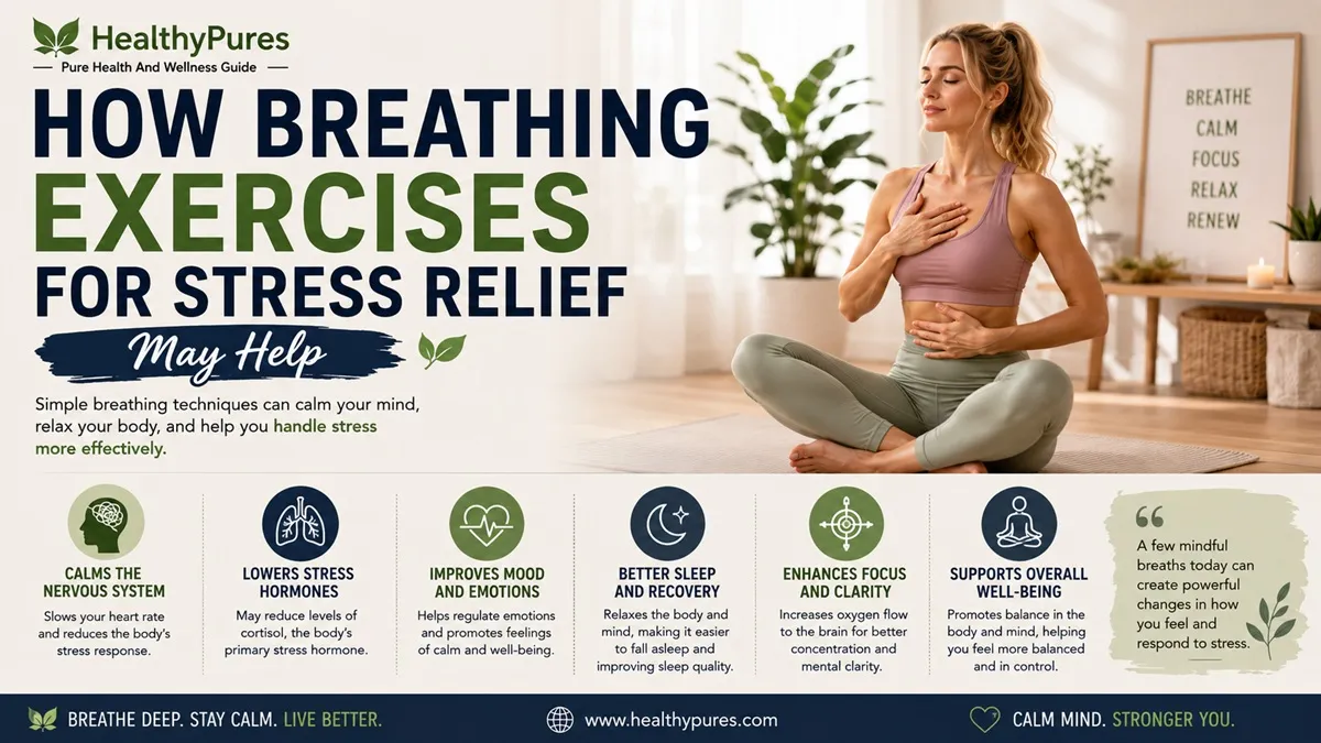 How Breathing Exercises For Stress Relief May Help