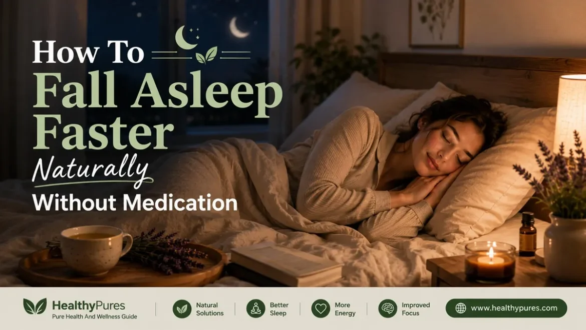 How To Fall Asleep Faster Naturally Without Medication