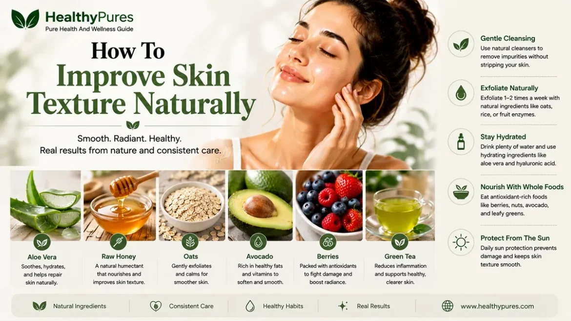 How To Improve Skin Texture Naturally