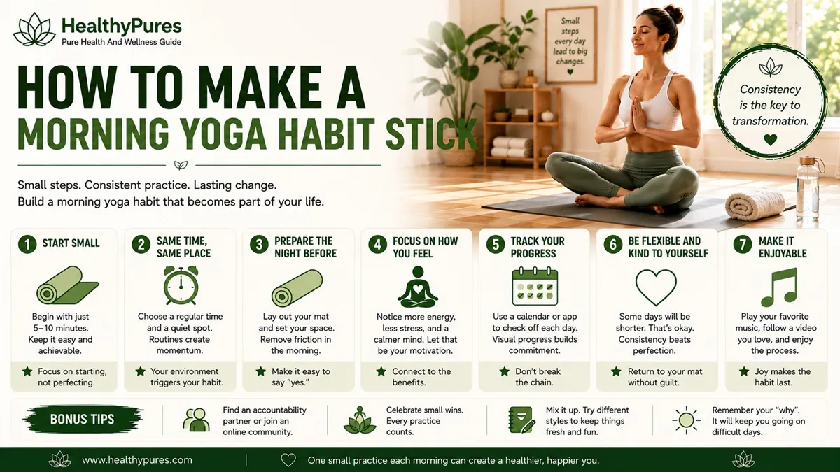 How To Make A Morning Yoga Habit Stick