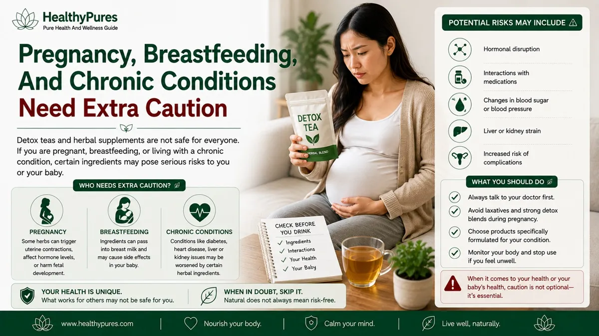Pregnancy, Breastfeeding, And Chronic Conditions Need Extra Caution